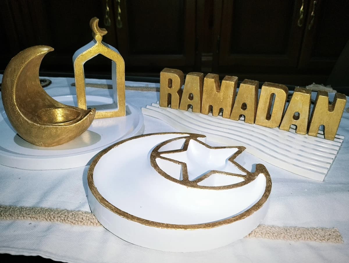 Pack Noor Ramadan en blanc et doré